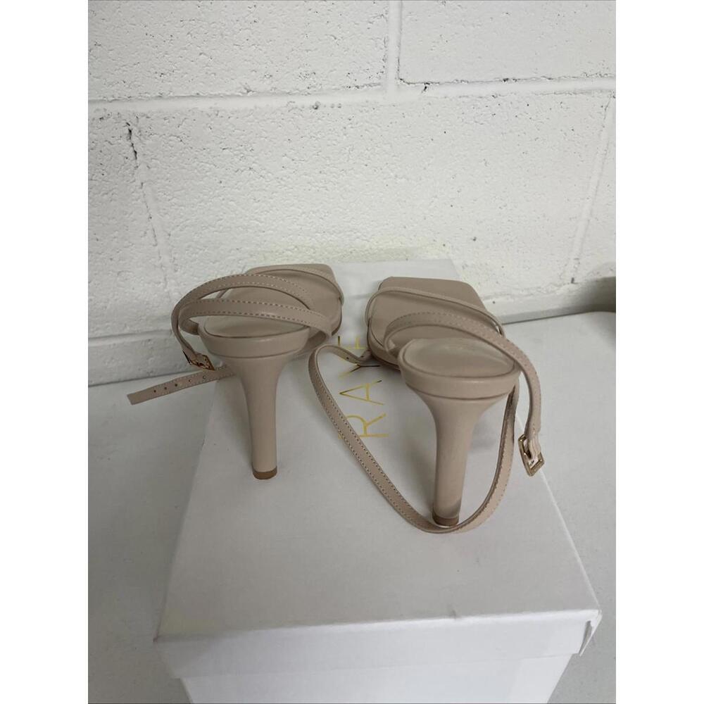 Revolve RAYE Kathryn Heel eather Sandal nude size 6 NIB $169 msrp - Picture 9 of 11